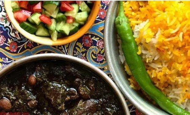 مواد لازم خورشت قورمه سبزی
