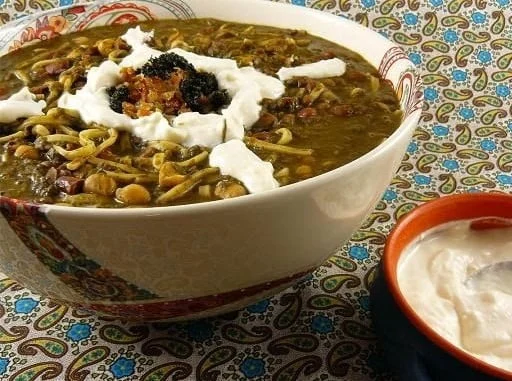 مواد لازم آش رشته