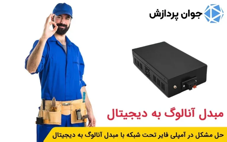 حل مشکل در آمپلی فایر تحت شبکه با مبدل آنالوگ به دیجیتال