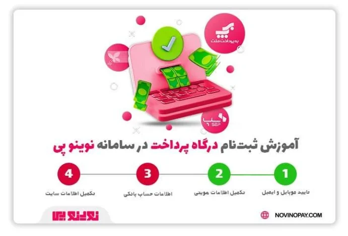 ثبت نام درگاه پرداخت نوینو پی