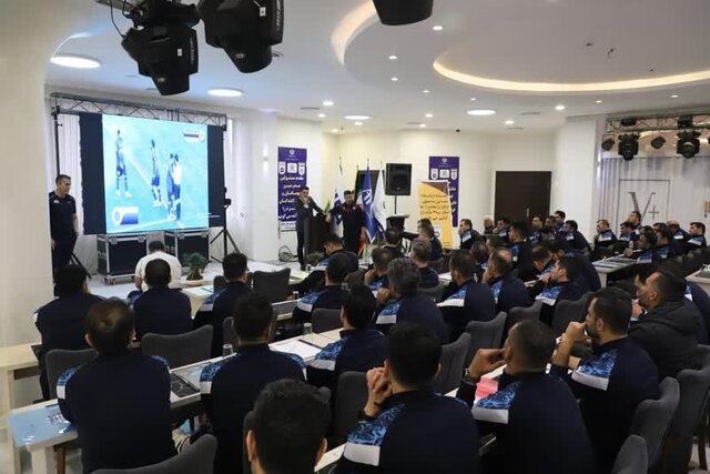 حضور داوران لیگ برتری فوتبال در سمینار دانش افزایی مازندران