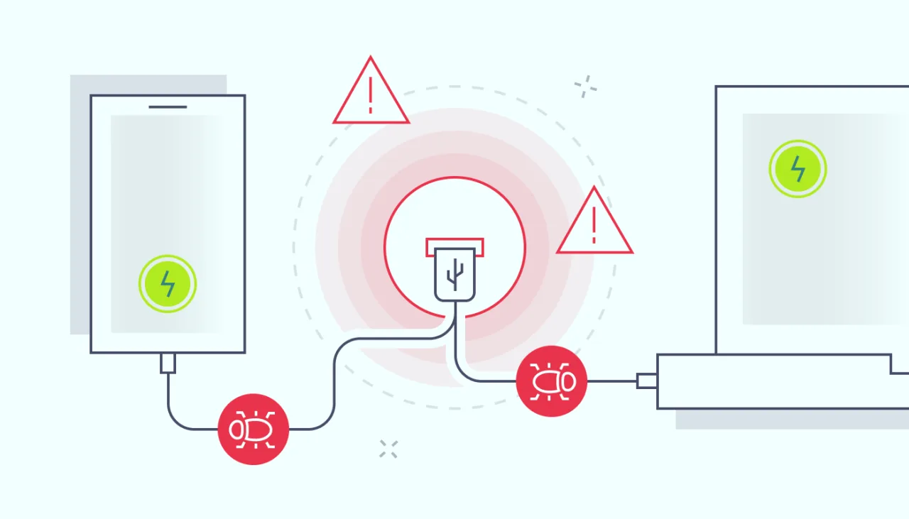 هشدار؛ از کابل‌های USB در اماکن عمومی استفاده نکنید!