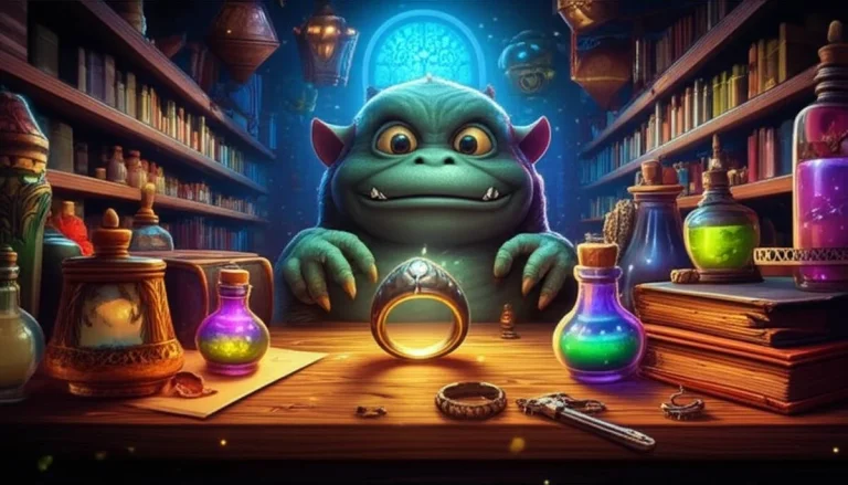 خلاصه کتاب حلقه هیولا | ماجراهای فروشگاه جادویی (بروس کوویل)