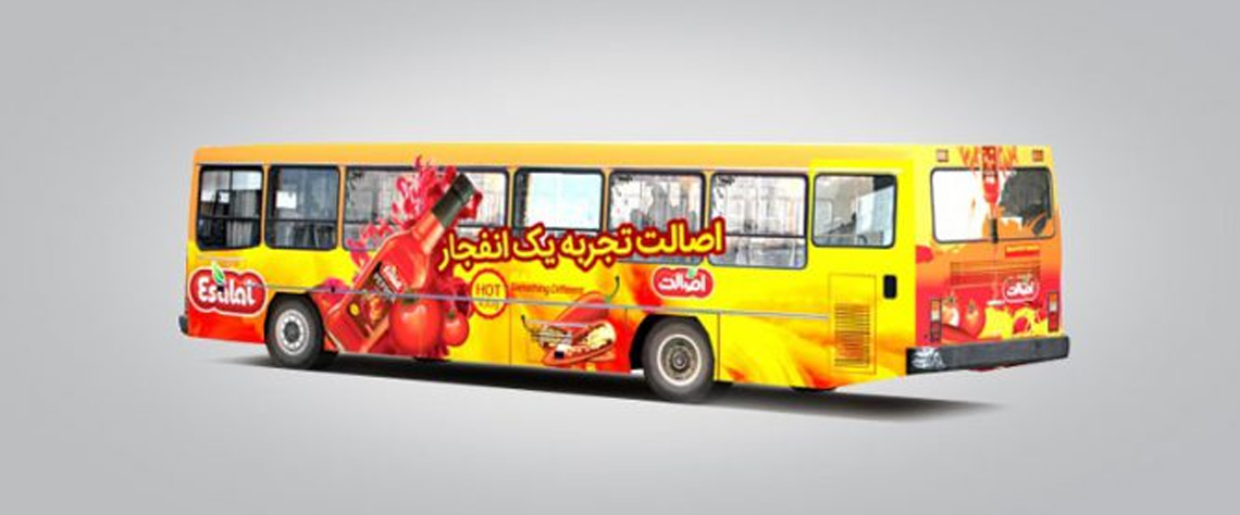 چرا تبلیغات روی بدنه اتوبوس مؤثر است؟