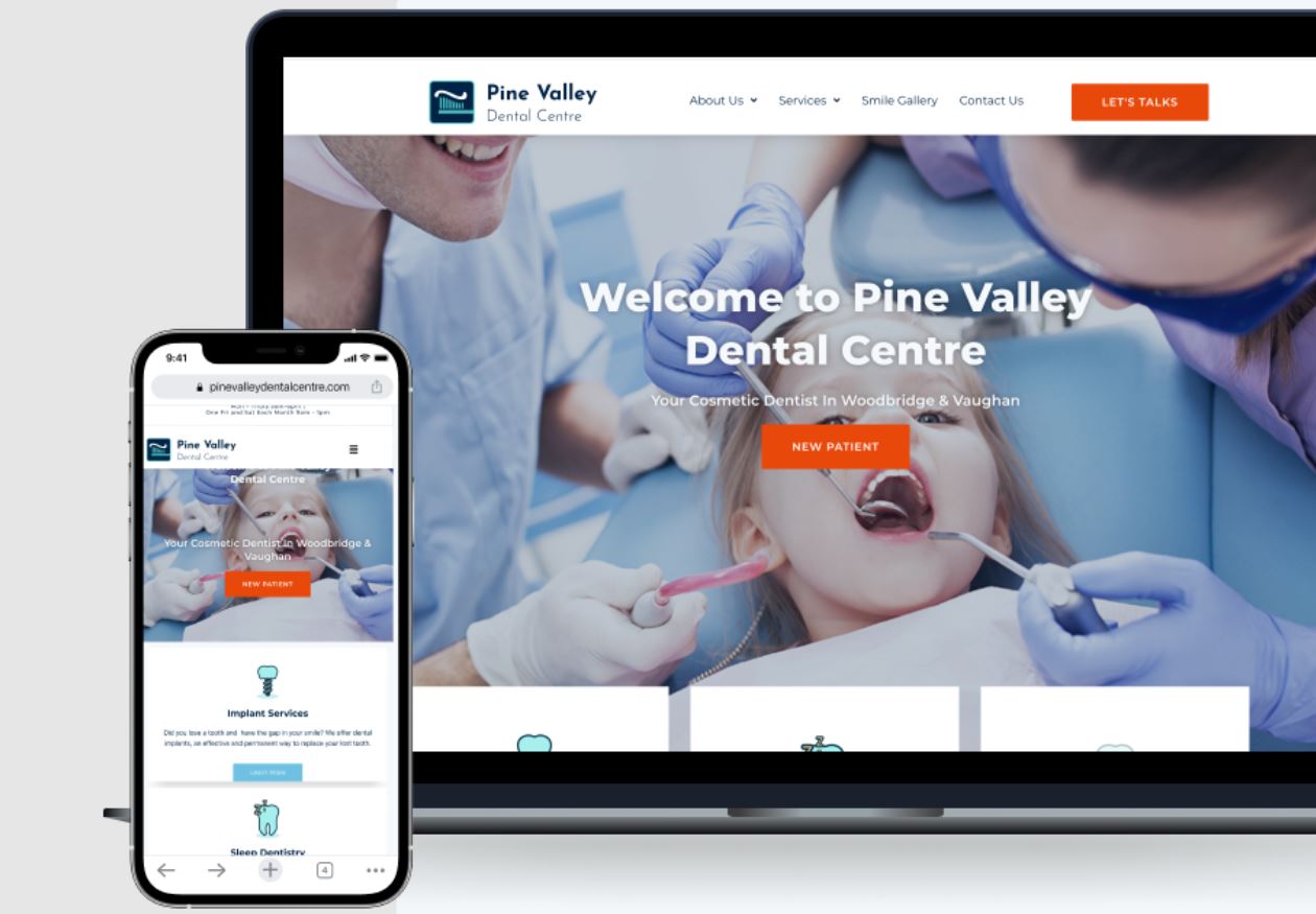 طراحی سایت دندانپزشکی + مزایا