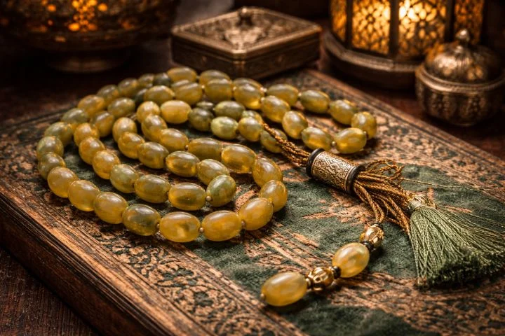 تسبیح شاه‌ مقصود: راهنمای خرید از تشخیص کیفیت تا انتخاب تعداد دانه و نگهداری درست