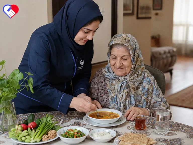 مراقبت از سالمند دیابتی در منزل؛ از کنترل قند خون تا تغذیه روزانه